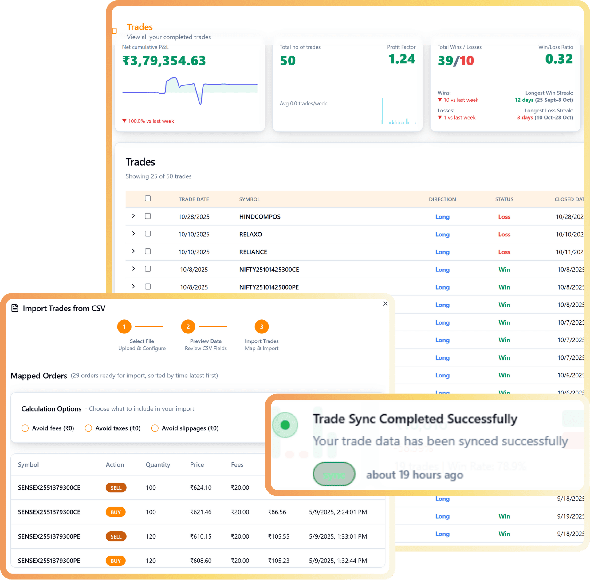 Easy Sync & Journal - Auto-sync with leading brokers